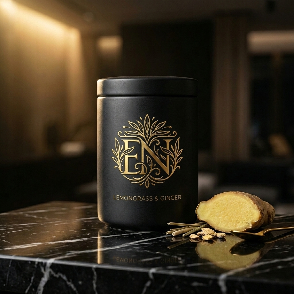 ELNOIRE Lemongrass & Ginger Tea canister